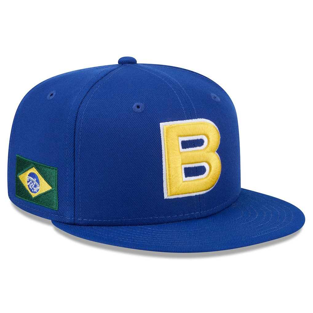 Brazil Baseball Snapback Hat 2026 World Baseball Classic Ball Cap Gift For Son