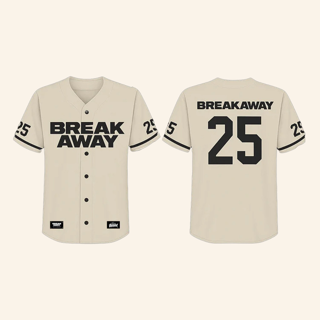 Breakaway Merch 25 Breakaway Baseball Jersey Christmas Present Ideas For Boyfriend -WearandDecor
