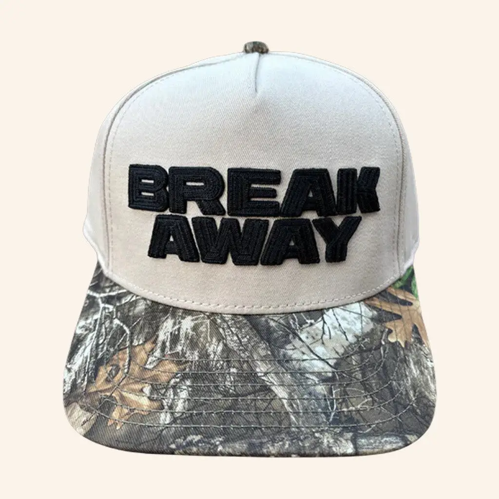 Breakaway Music Festival Merch 2025 Tour Two Tone Camo Hat Embroidered Gifts For Dad -WearandDecor