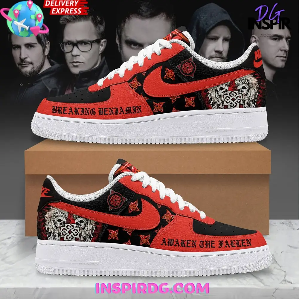 Breaking Benjamin Rock Band Limited Air Force 1