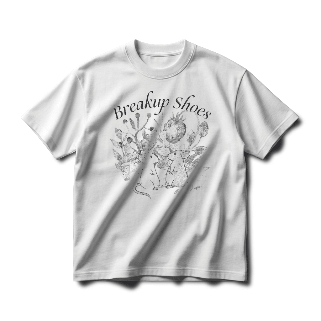 Breakup Shoes Mouse T-Shirt Birthday Gifts For Friends