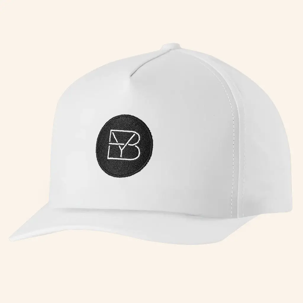 Brett Young Merch Tour 2025 Black Logo White Hat Gift Ideas For Music Lovers -WearandDecor