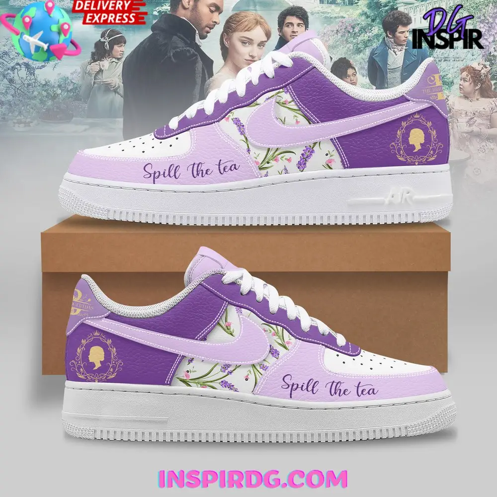 Bridgerton Spill The Tea Air Force 1 Sneaker