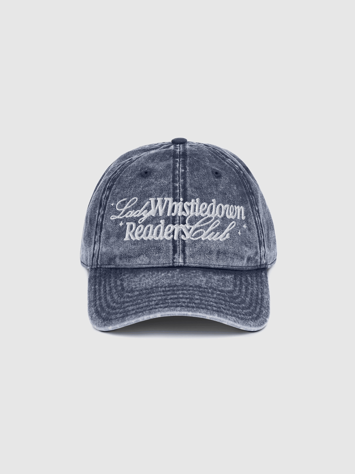 Bridgerton Vintage Embroidered Cap Lady Whistledown Readers Club Useful Gift for Mom Bridgerton Vintage Embroidered Cap Lady Whistledown Readers Club Useful Gift for Mom - Image 1