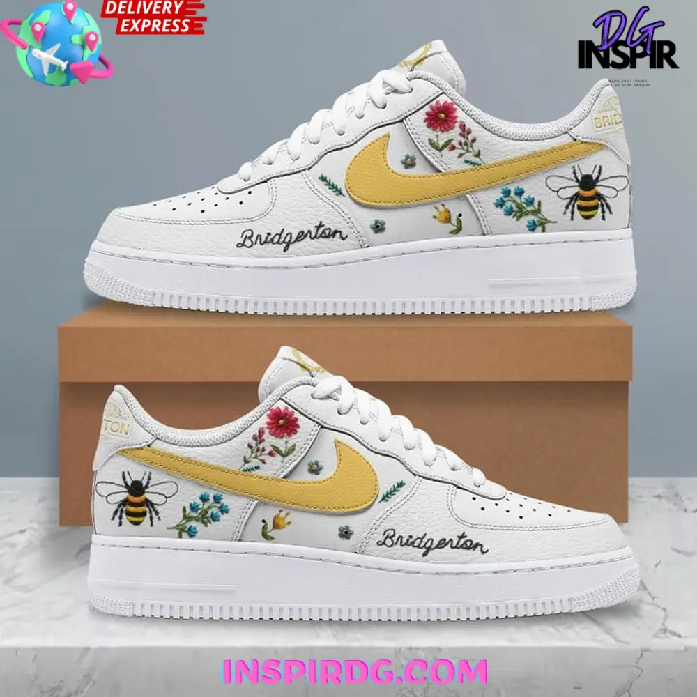 Bridgeton Bee White Limited Edition Air Force 1