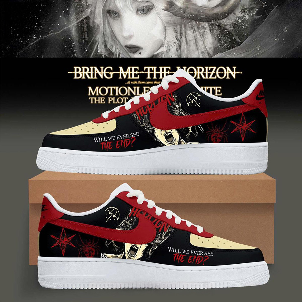 Bring Me The Horizon Ascension Program Spring 2026 Air Force 1 Shoes Gifts For Rock Lovers Bring Me The Horizon Ascension Program Spring 2026 Air Force 1 Shoes Gifts For Rock Lovers - Image 1