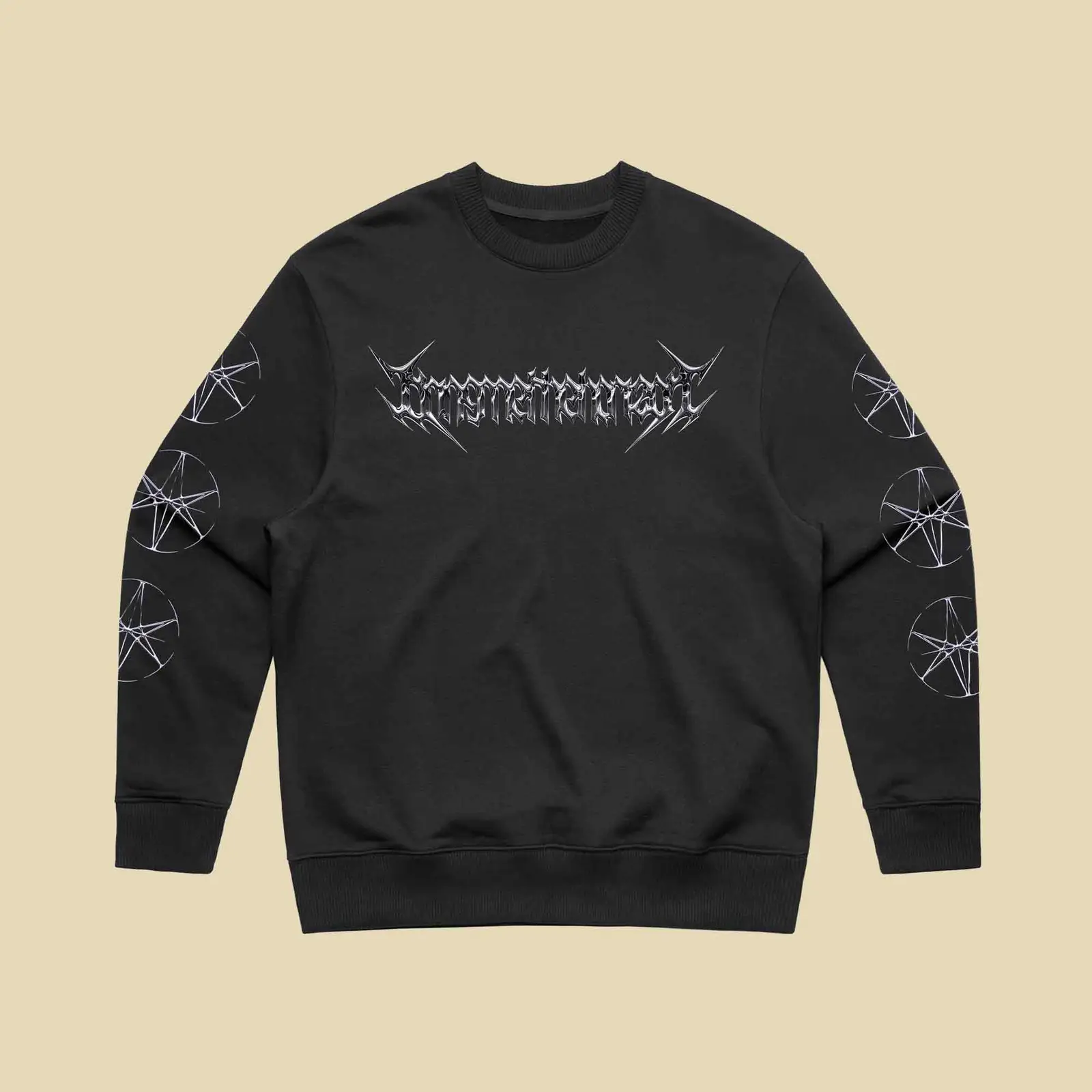 Bring Me The Horizon Merch Chrome Logo Sweatshirt Rock Music Lover Clothes Gift For Him