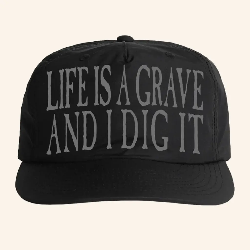 Bring Me The Horizon Merch Life Is A Grave And I Dig It Hat Birthday Gift For Him - WearandDecor