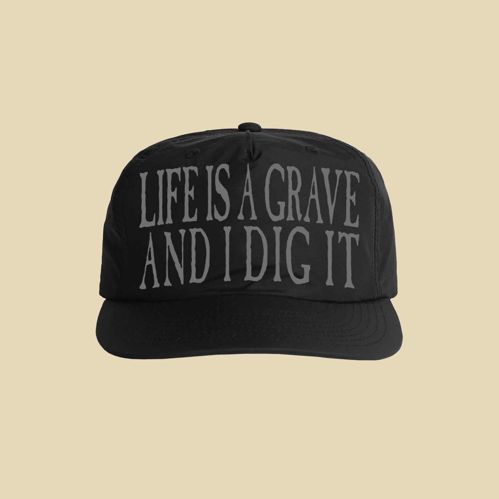Bring Me The Horizon Merch Life Is A Grave Hat BMTH Concert Baseball Cap Gifts For Him Bring Me The Horizon Merch Life Is A Grave Hat BMTH Concert Baseball Cap Gifts For Him - Image 1