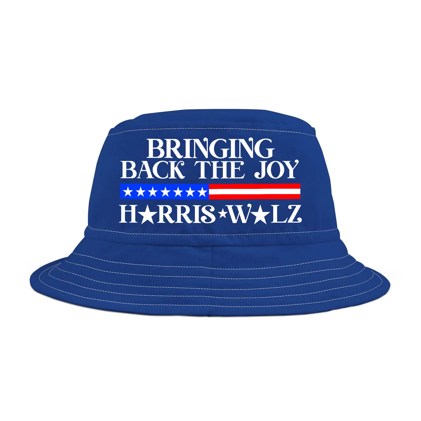Bringing Back The Joy Harris Walz 2024 Bucket Hat Vote Blue Gifts For Him Her