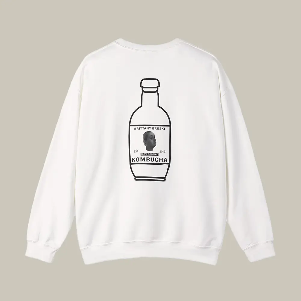 Broski Report Merch Sweatshirt Kombucha Brittany Broski Sweatshirt Unique Fan Gifts