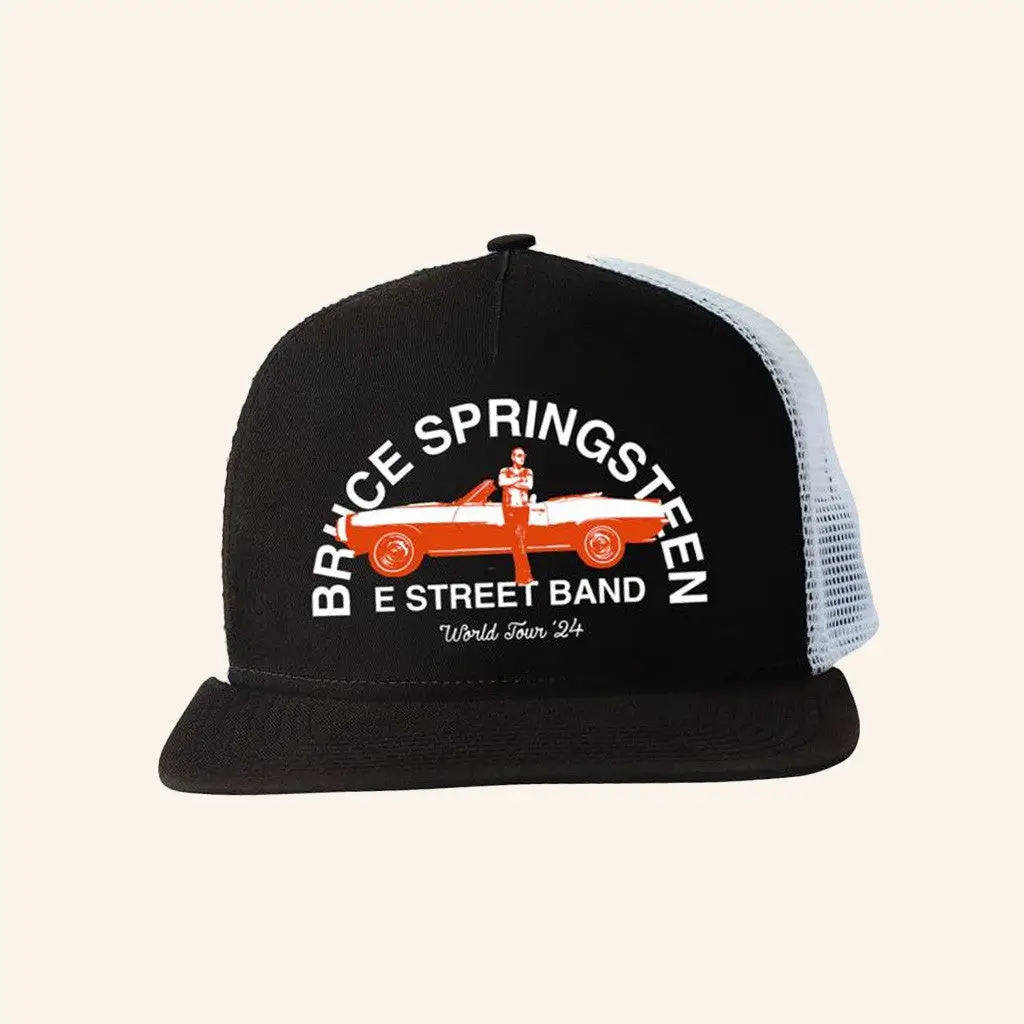 Bruce Springsteen Merch Springsteen And The E Street Street Band World Tour 2024 Hat Dad Gifts -WearandDecor