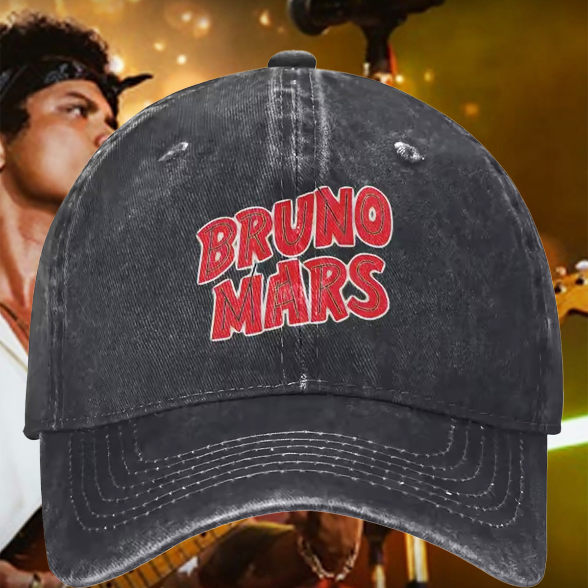 Bruno Mars Merch Roses Hat The Romantic Tour 2026 Concert Baseball Cap Gift For Husband