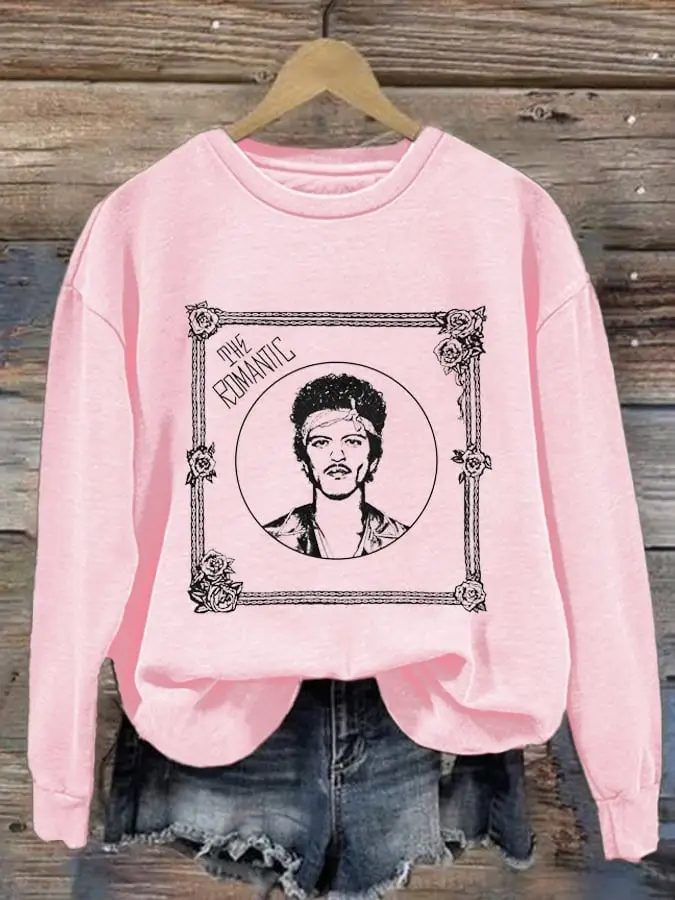 Bruno The Romantic Tour 2026 Merch Bruno Mars XXIV K Swearshirt Gift For Dad