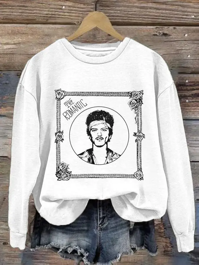 Bruno The Romantic Tour 2026 Merch Bruno Mars XXIV K Swearshirt Gift For Teenagers
