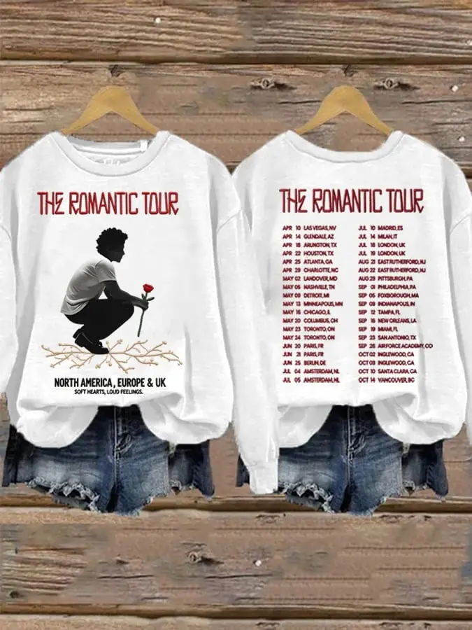 Bruno The Romantic Tour 2026 Merch The Romantic Sweatshirt Gift For Fans