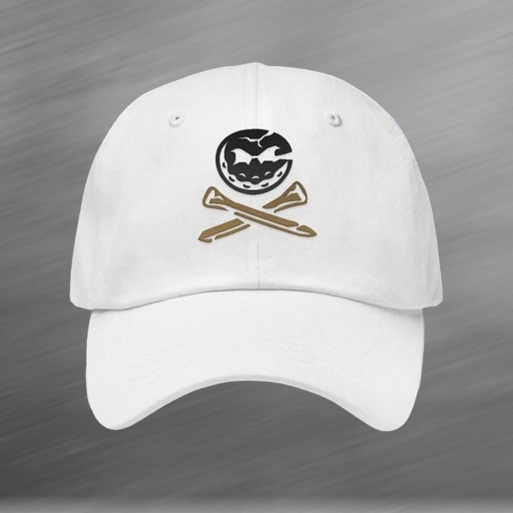 Bryson Dechambeau Merch White LIV Crushers Logo Embroidered Hat Bryson Dechambeau Cap