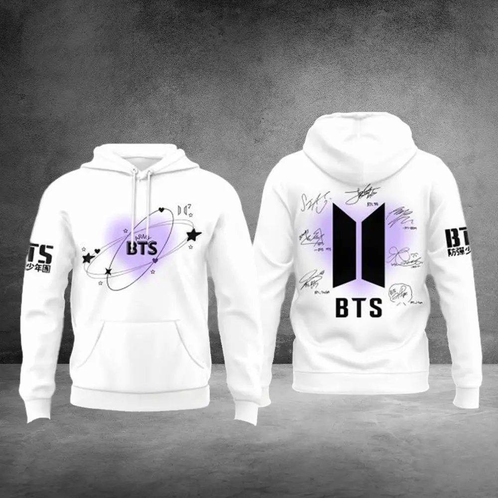 BTS “A New Era Of Music” Purple Hoodie World Tour 2026 Clothes Great Gift For Fan