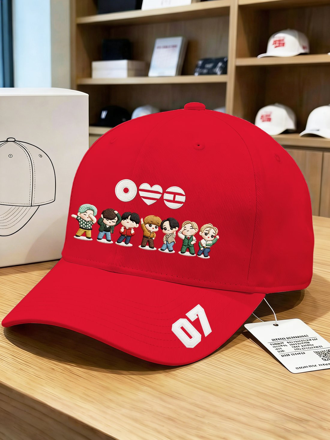 BTS Airang World Tour Hat Army Kpop Baseball Cap Gift Ideas For Best Friends