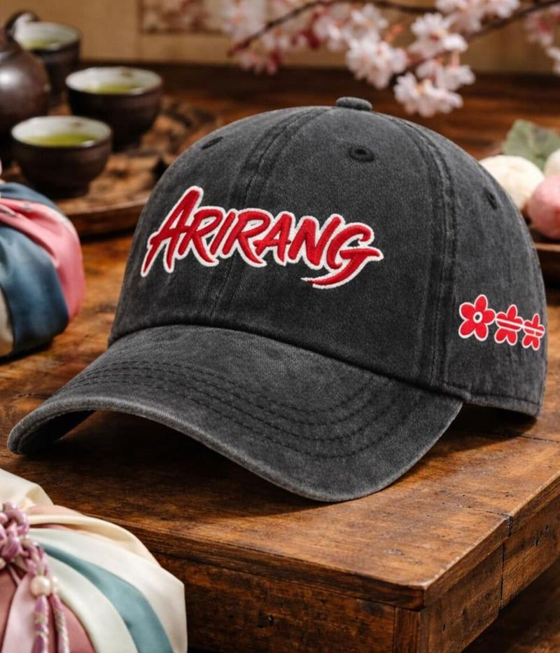 BTS Arirang Baseball Hat BTS Merchandise With Logo Cap Gifts For ARMY