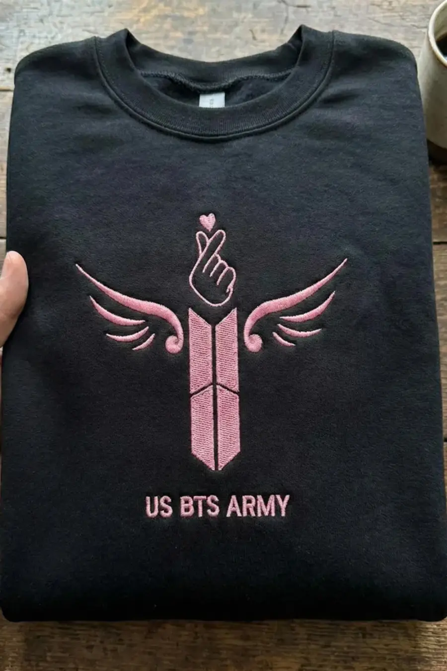 BTS ARIRANG Global Tour 2026 Embroidery Sweatshirt BTS Fan Gear Gift For Music Fans BTS ARIRANG Global Tour 2026 Embroidery Sweatshirt BTS Fan Gear Gift For Music Fans - Image 1