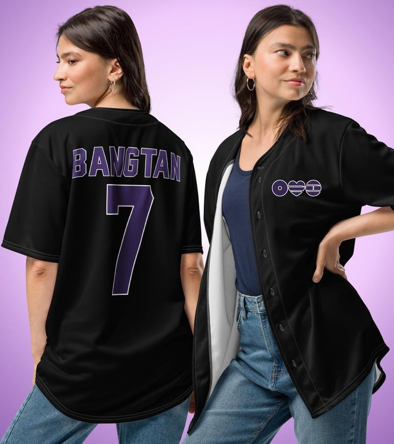 BTS Arirang Jersey Shirt BangTan 7 With Logo Apparel Gifts For Fans