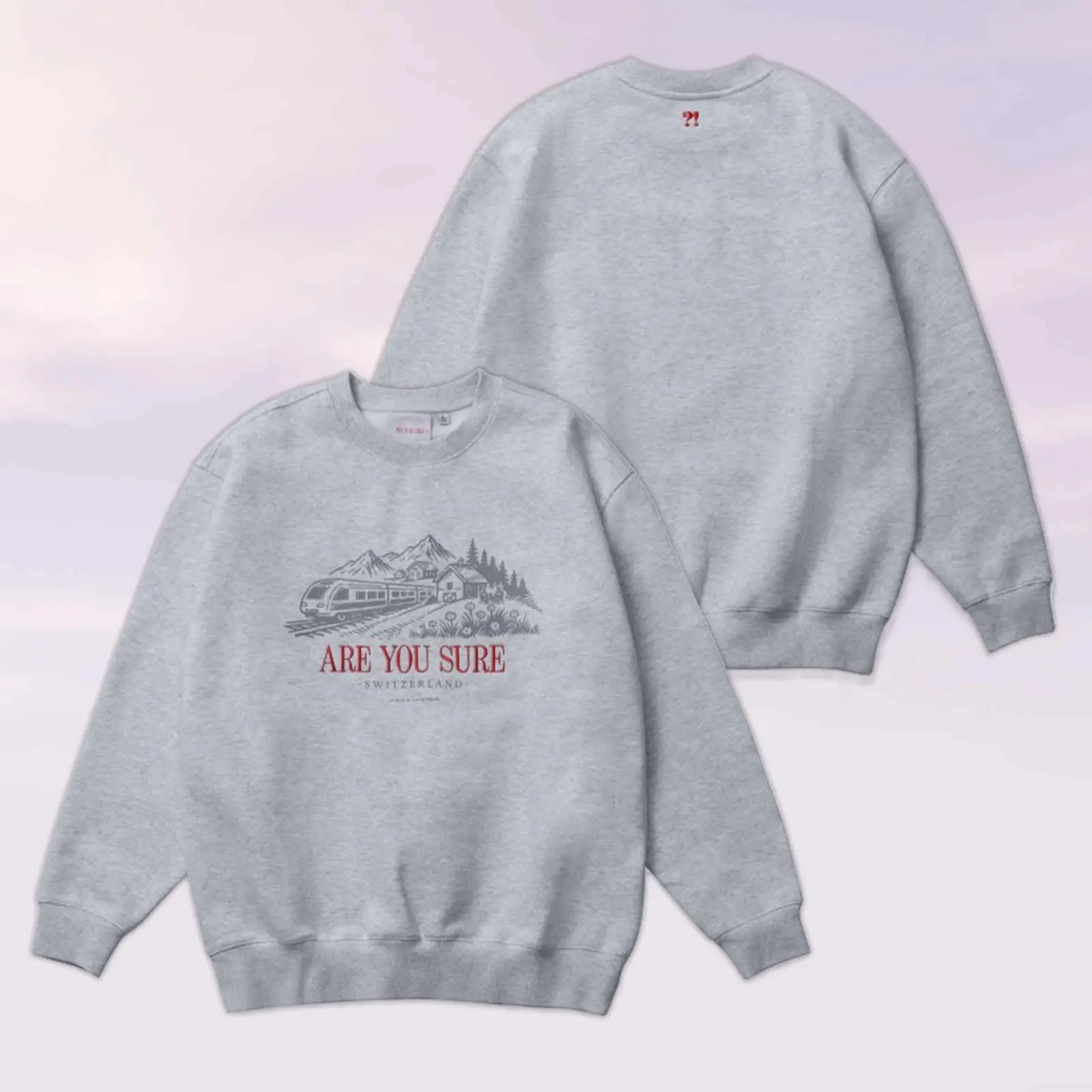 BTS Arirang Sweatshirt Are You Sure With Train And Mountain Apparel Gifts For ARMY
