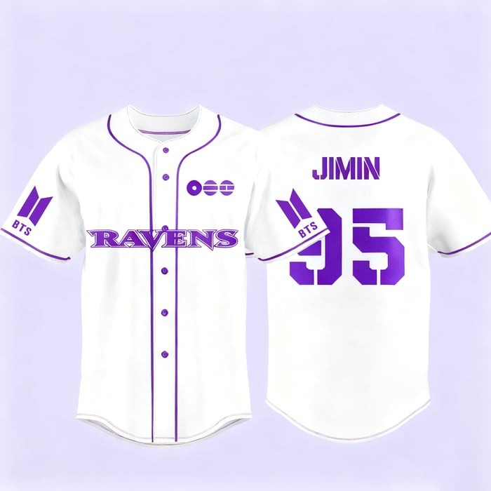 BTS Arirang Tour 2026 Jersey Shirt Arirang Ravens Merchandise BTS Fan Gift