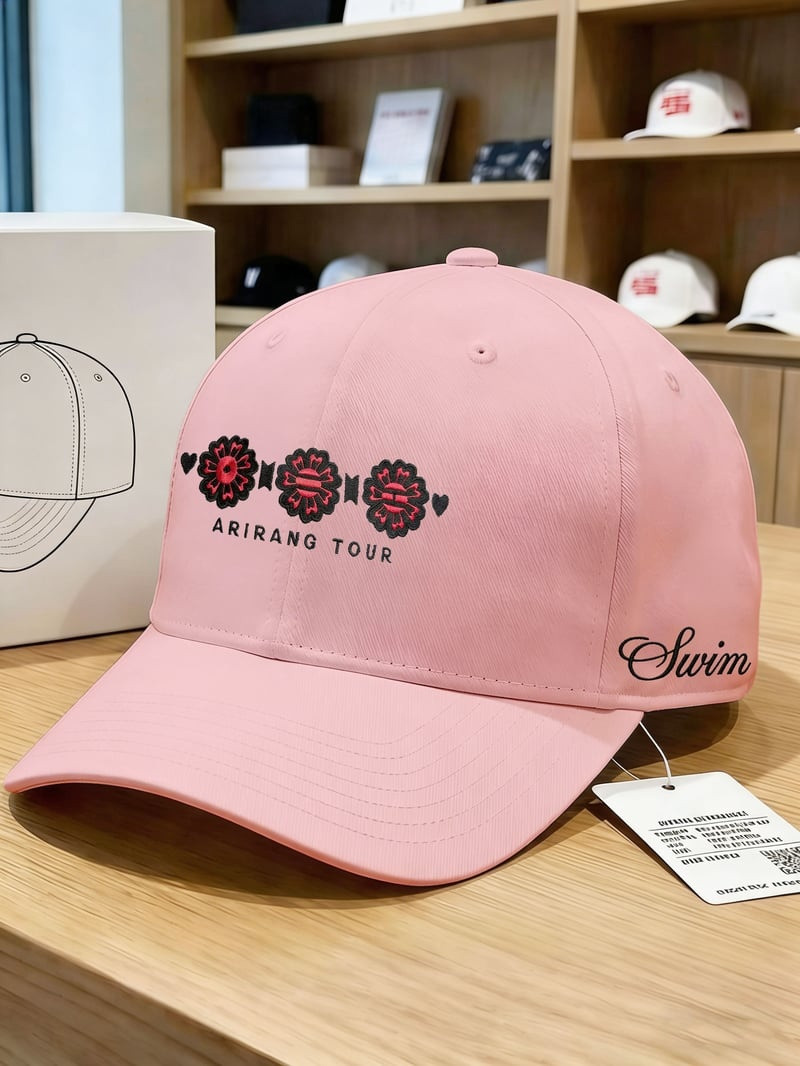 BTS Arirang Tour 2026 Merch Hat Swim Arirang Tour Ball Cap Special Gift Ideas BTS Fans