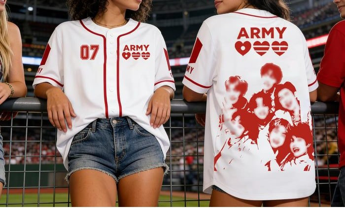 BTS Keep Swimming Jersey Shirt BTS Army Apparel Best Gift For BTS Fans