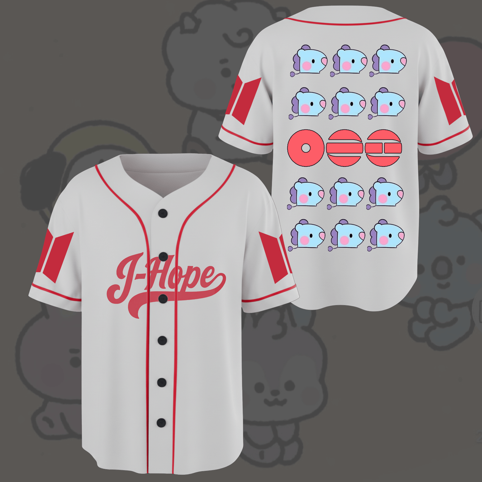 BTS Merch 2026 Arirang Baseball Jersey Arirang BTS BT21 World Tour Jersey Kpop Fans Gifts
