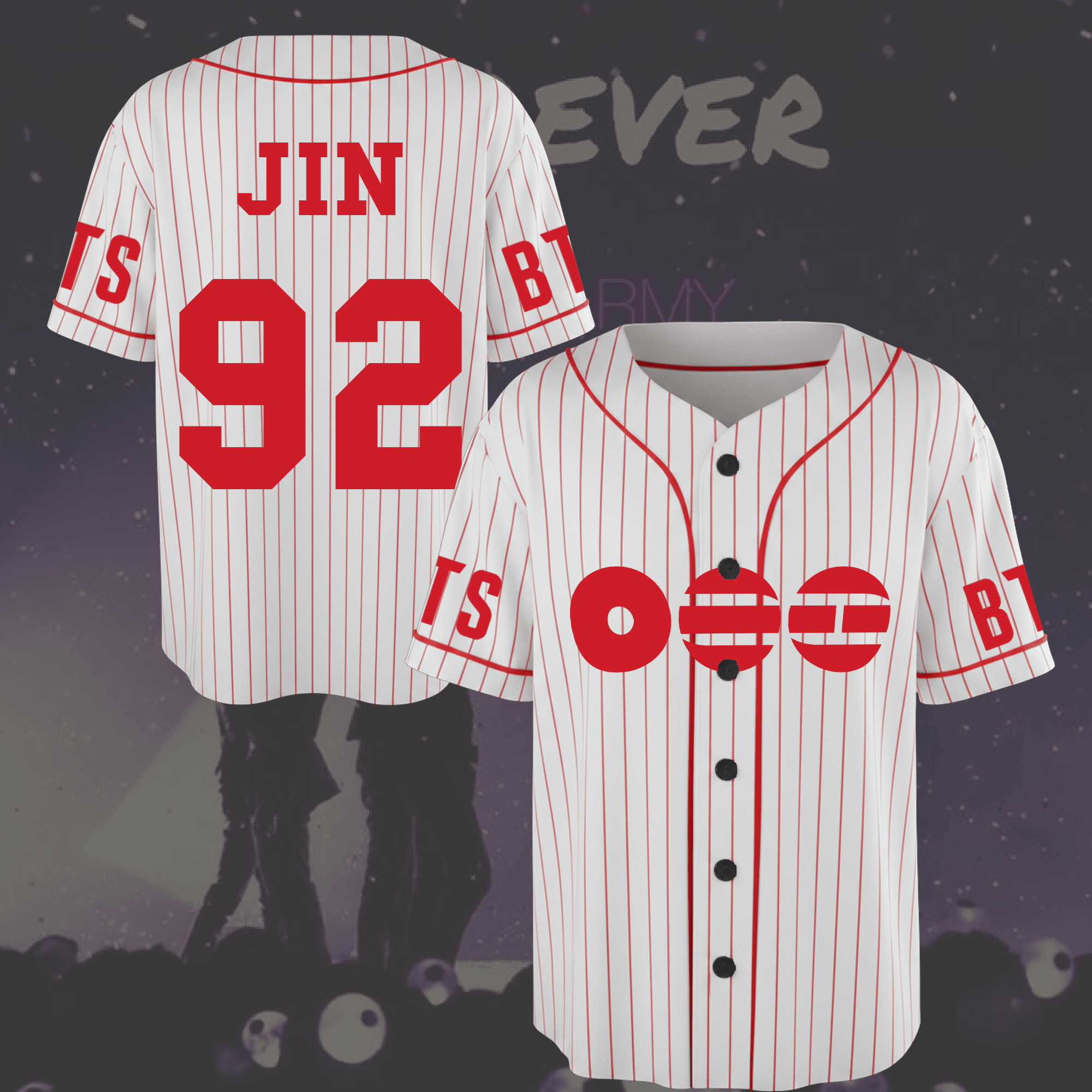 BTS Merch 2026 Arirang Baseball Jersey Blockbuster World Tour 2026 Army BTS Jersey Gift For Lovers