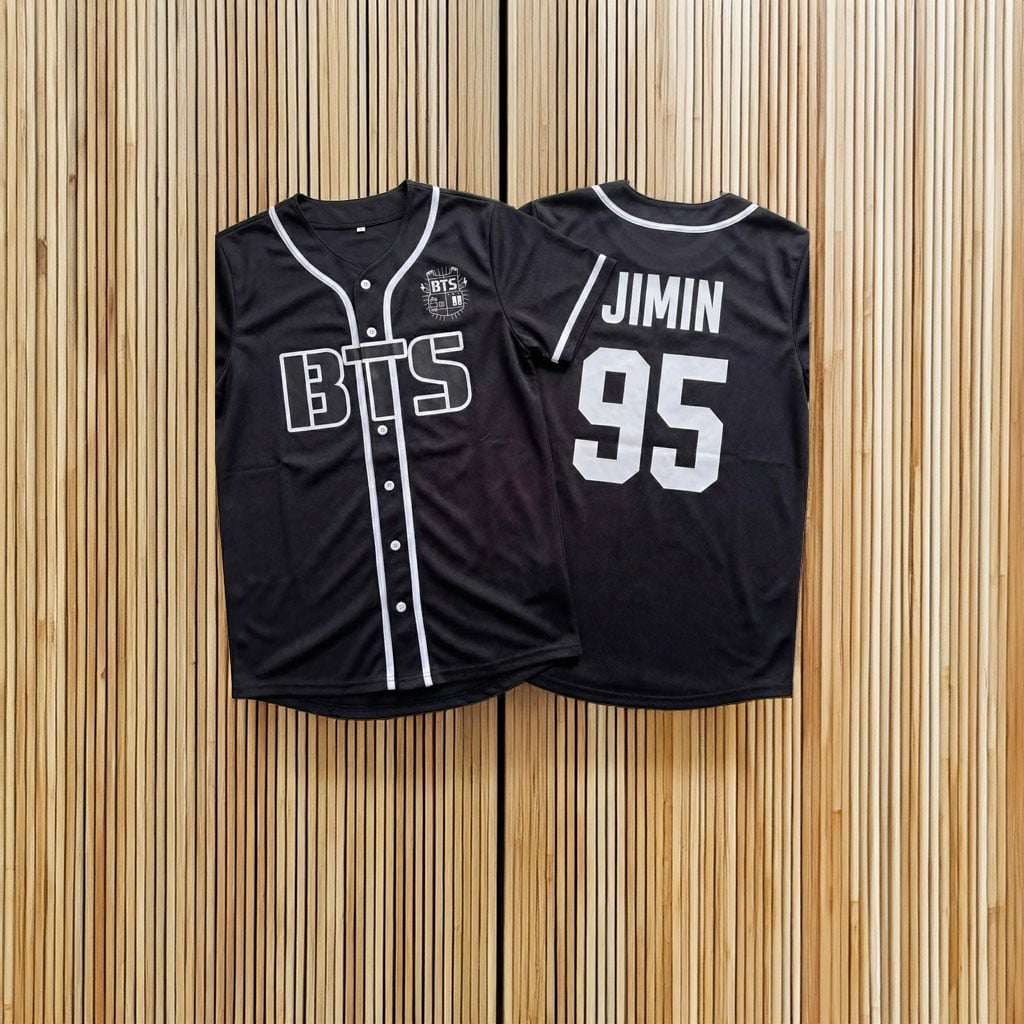 BTS Merch 2026 Arirang Baseball Jersey BTS World Tour 2026 Jimin 95 Jersey Gift For Fan