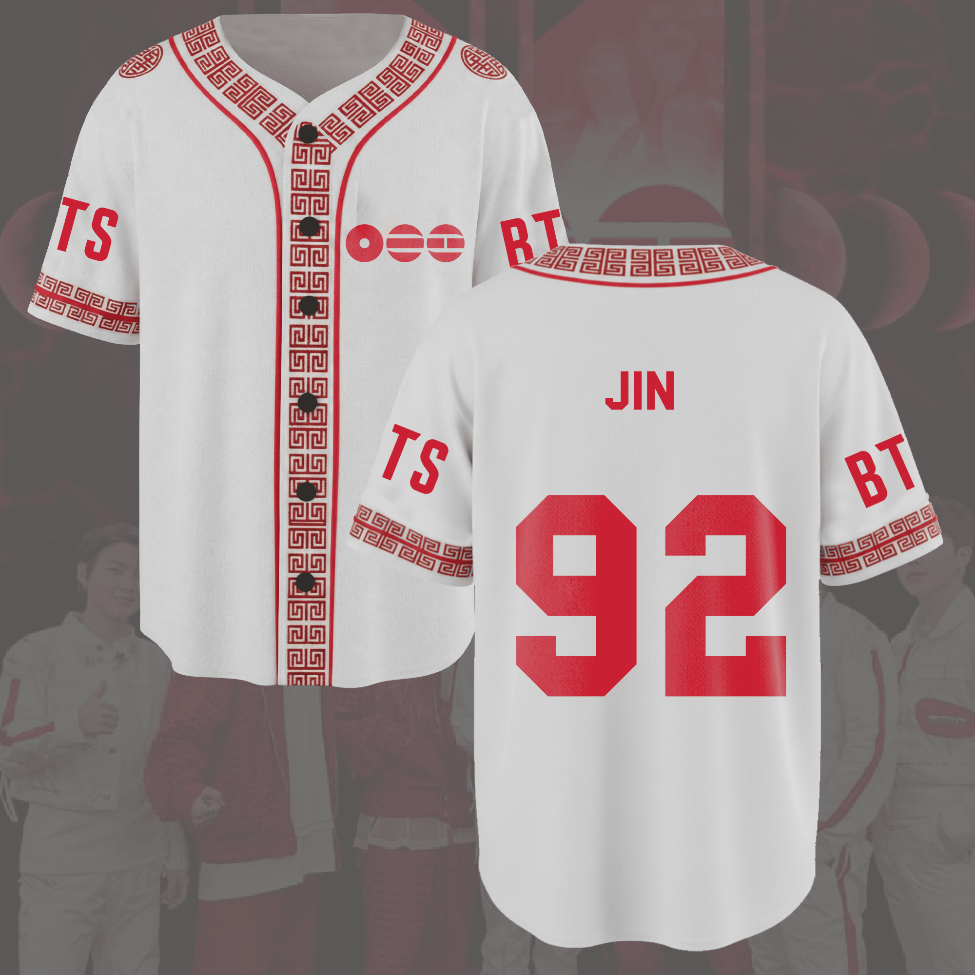 BTS Merch 2026 Arirang Baseball Jersey OT7 Reunion Traditional BTS World Tour Jersey For Fans