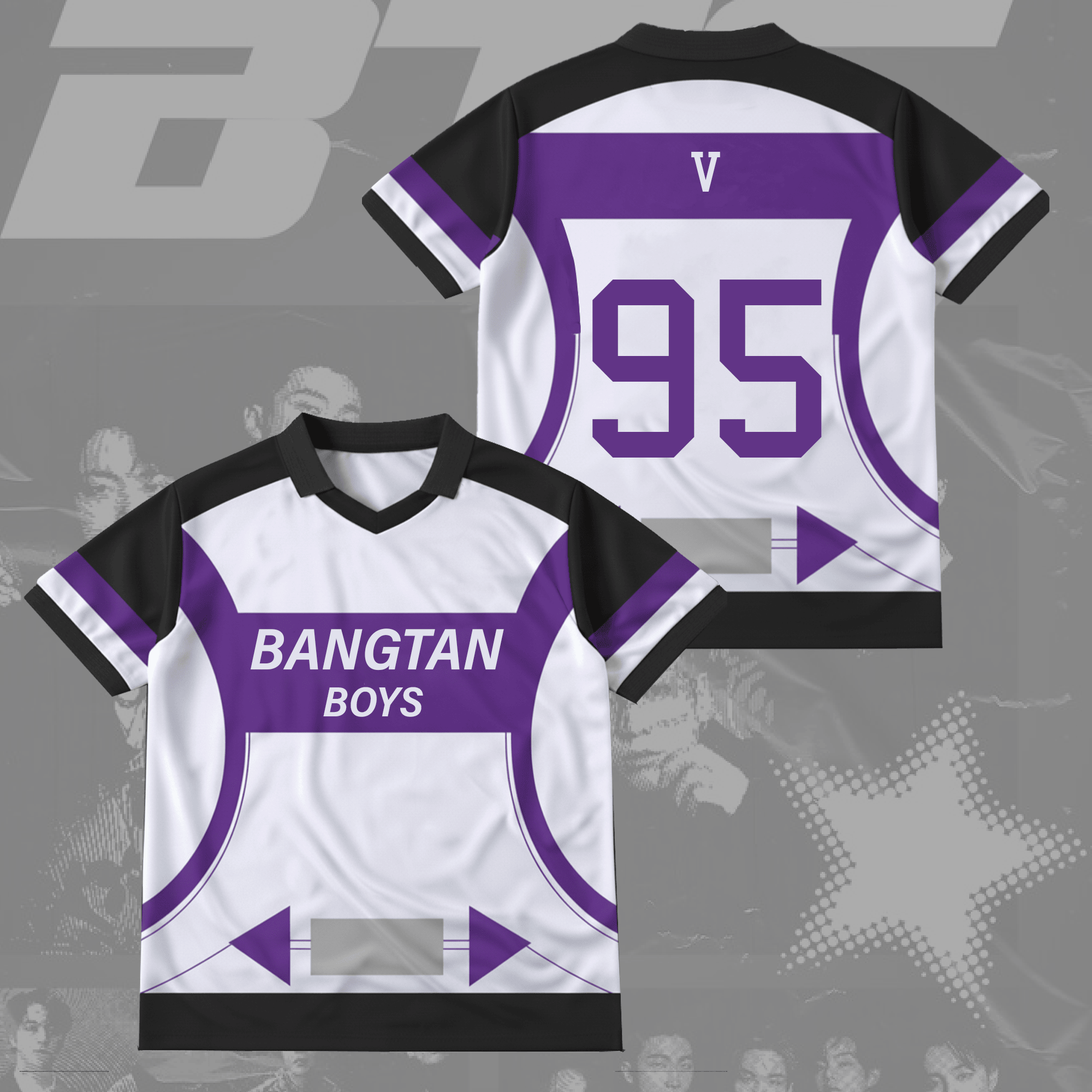 BTS Merch 2026 Arirang Jersey Bangtan Boys Back Winged Shirt Gift For Army