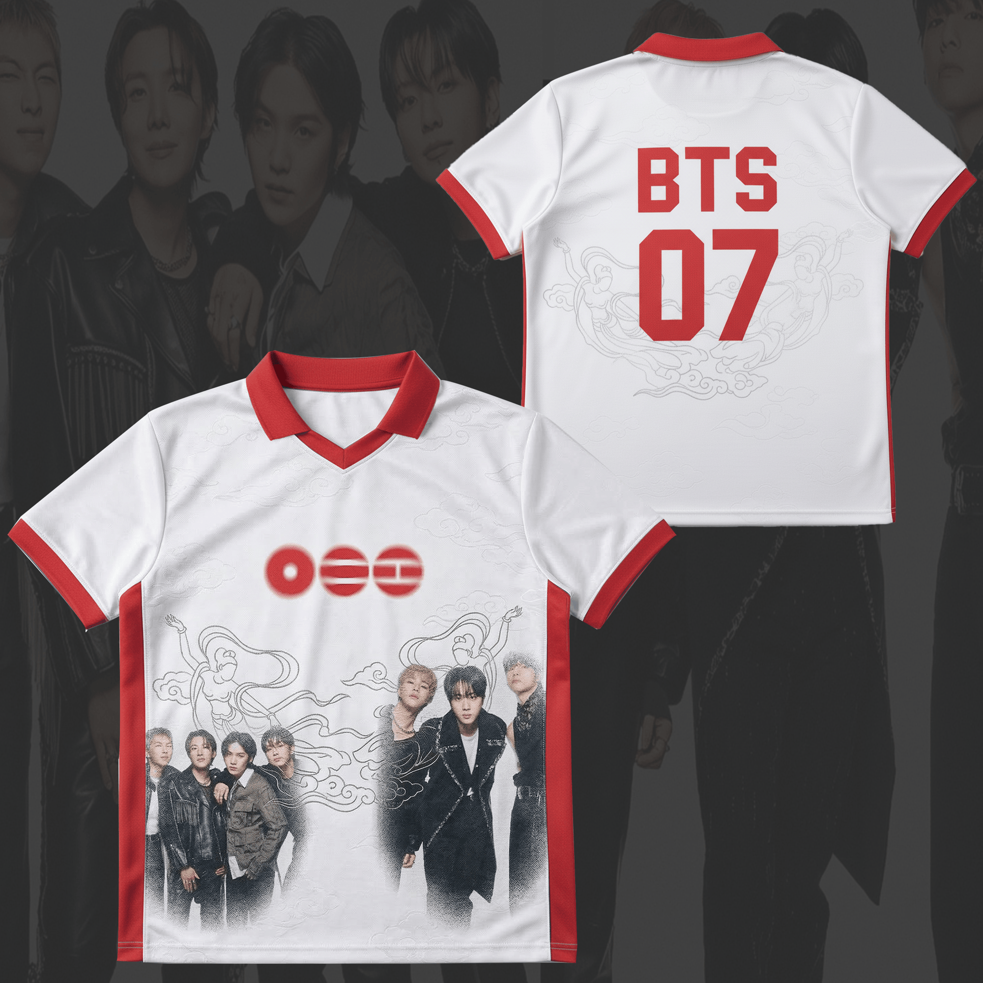 BTS Merch 2026 Arirang Jersey Remarkable BTS World Tour Football Jersey Gift For Dudes