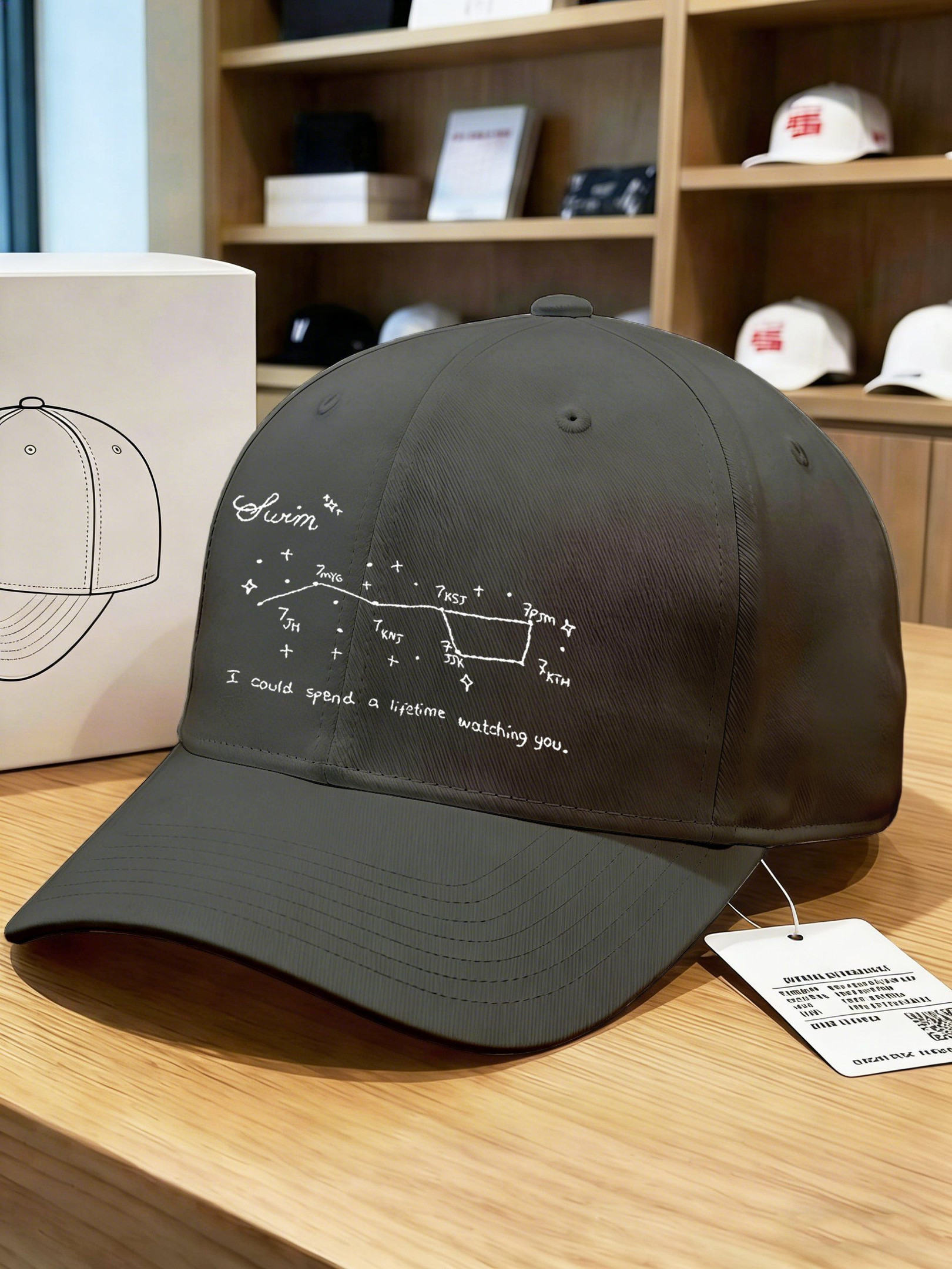BTS Tour Merch 2026 Hat Swim Song Baseball Cap Gift For BTS Lovers