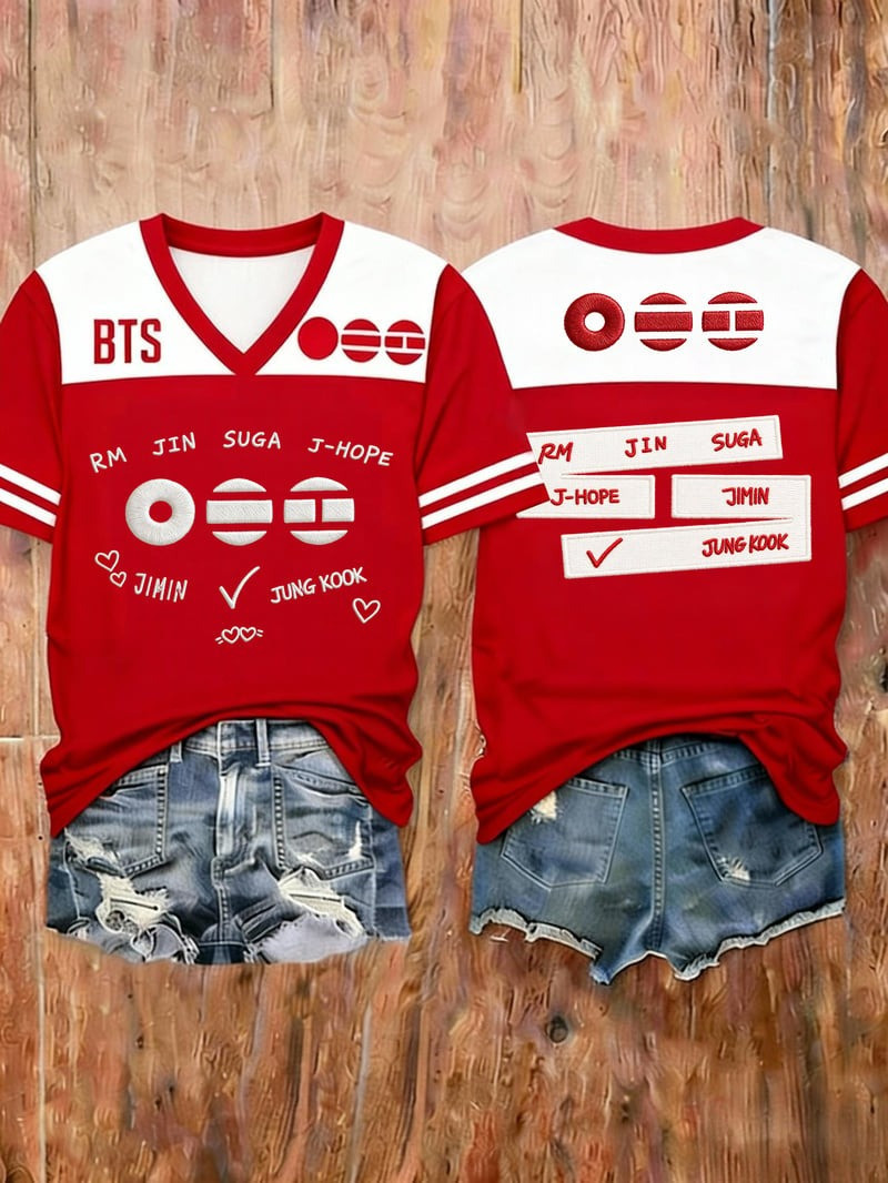 BTS World Tour 2026 Merch BTS O7 Army Jersey Arirang World Tour Apparel Gifts Idea