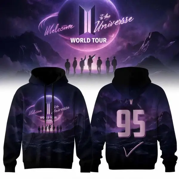 BTS World Tour 2026 Merch Hoodie V BTS Arirang Tour Concert Outfits Army Gift