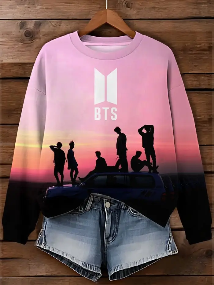 BTS World Tour 2026 Merch Sweatshirt BTS Arirang Tour Apparel Gift for Army Fans