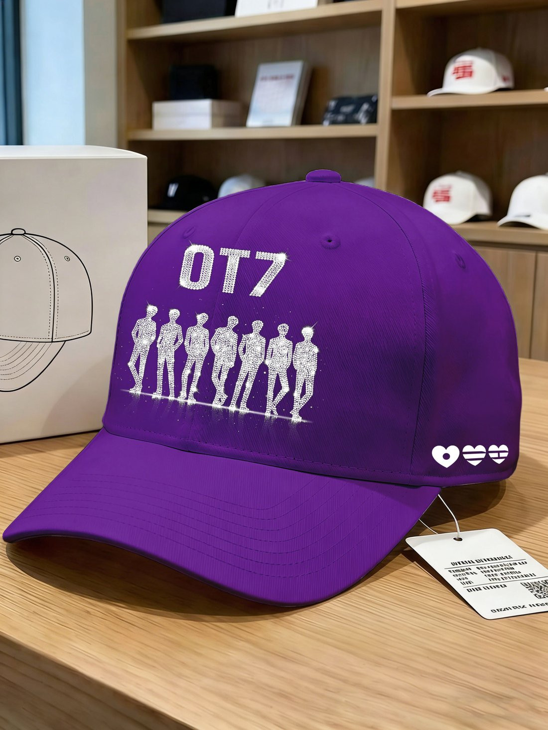 BTS World Tour Concert 2026 Hat Army Kpop Baseball Cap Gift For K-Pop Music Fans