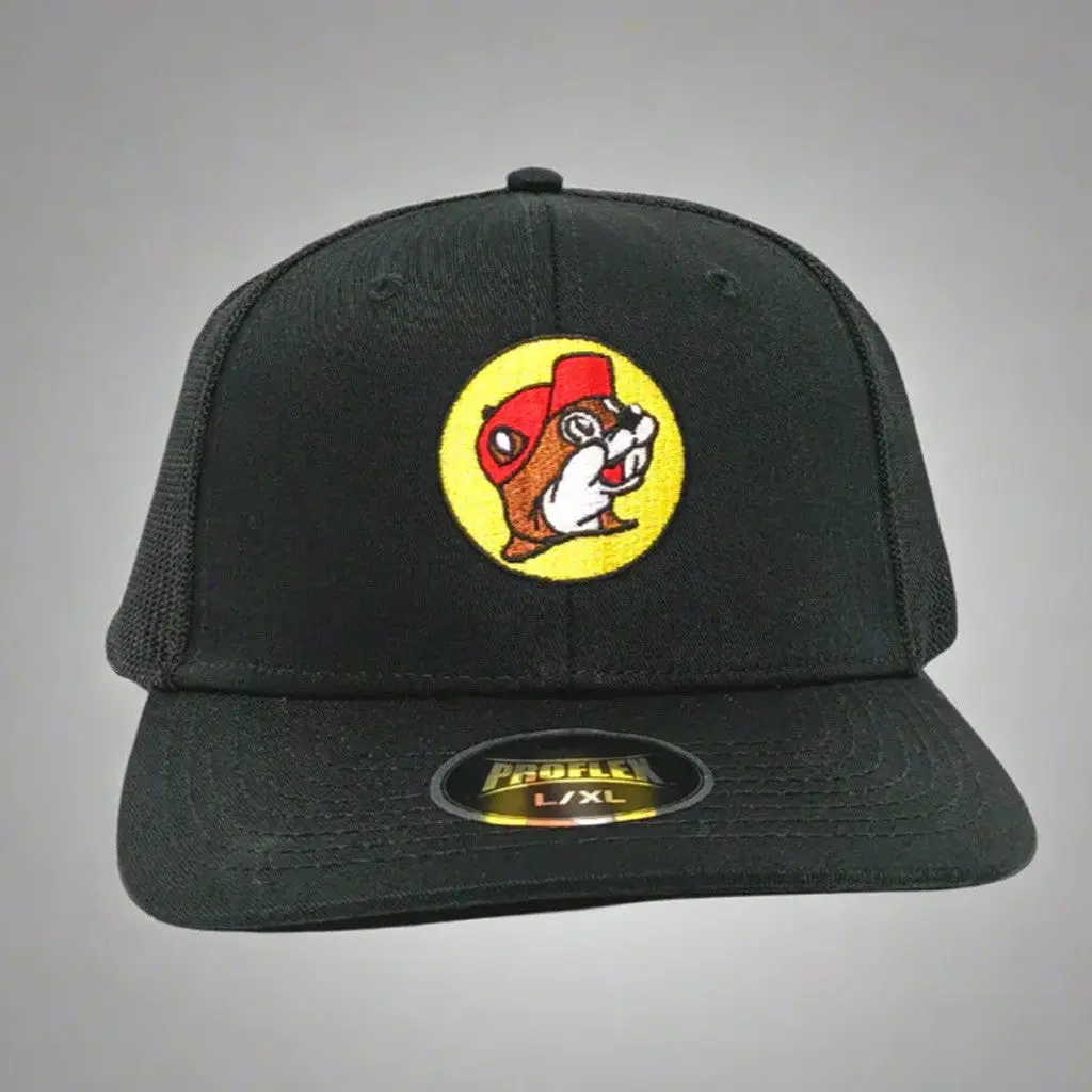Buc Ee's Merch Buc-ee's Proflex Trucker Hat Embroidered Gifts For Him -WearandDecor