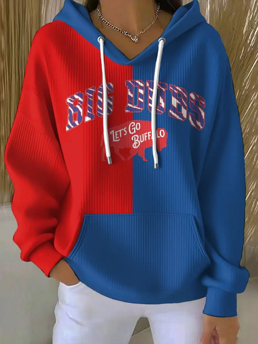 Buffalo Bills Football Hoodie Big Dubs Let's Go Buffalo Clothing Ideas For Fans Buffalo Bills Football Hoodie Big Dubs Let's Go Buffalo Clothing Ideas For Fans - Image 1