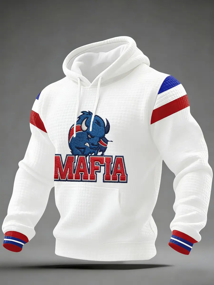 Buffalo Bills Football Hoodie Mafia Checkered Game Day Merch Present For Fans