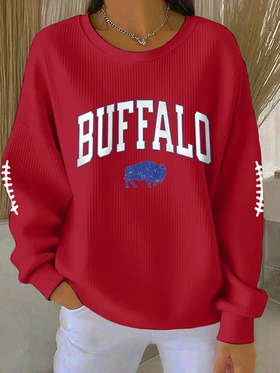 Buffalo Bills Football Sweatshirt Buffalo Clothes Ideas Great Merch For Fans Game Day