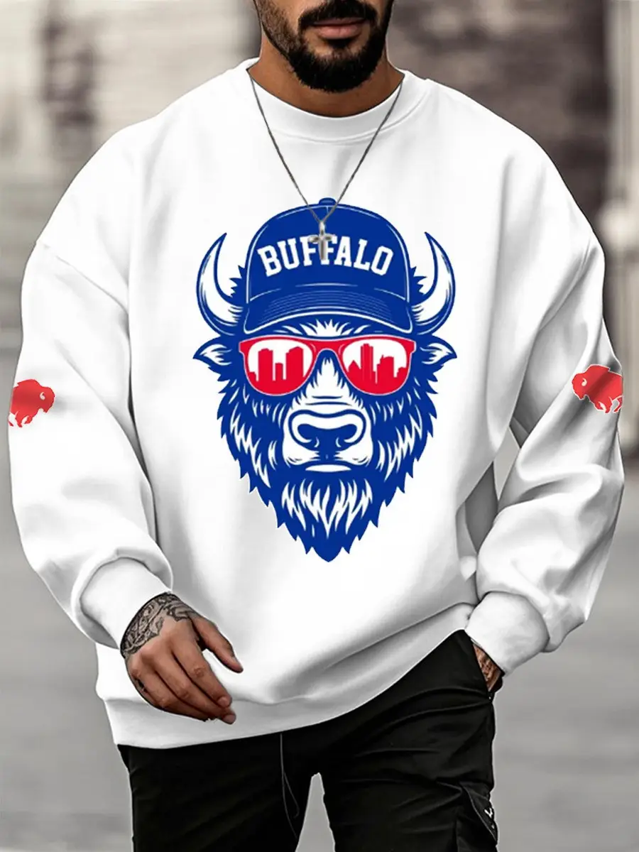 Buffalo Bills Football Sweatshirt Cool Game Day Apparel Ideas For Football Fan Lovers