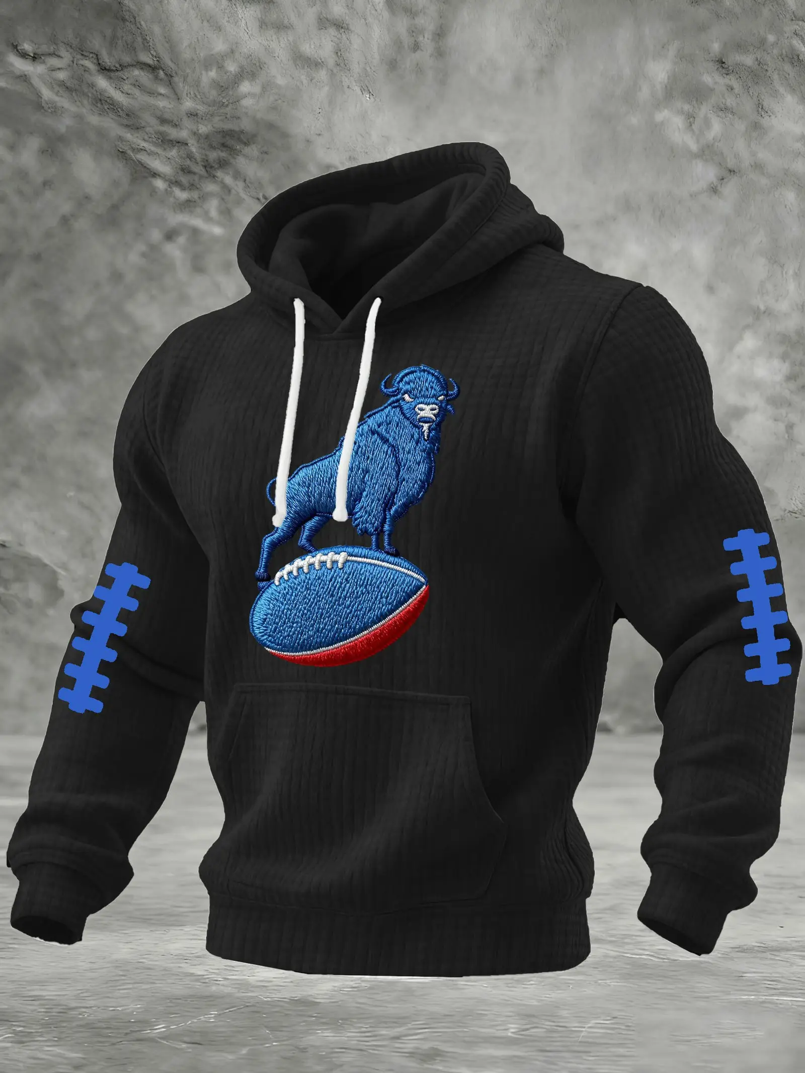 Buffalo Bills Merch Bills Game Day Hoodie Football Hooded Sweatshirt Football Fans Gift Ideas