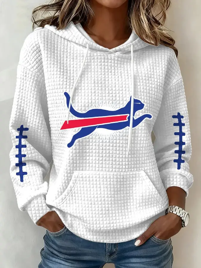 Buffalo Bills Merch Bills Game Day Hoodie Game Day Football Hooded Sweatshirt