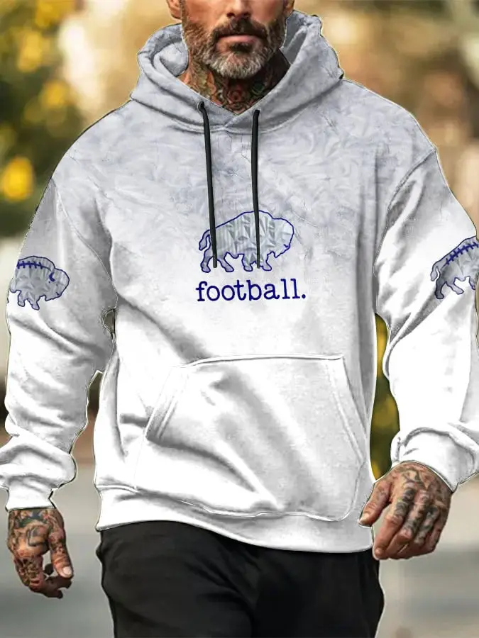 Buffalo Bills Merch Game Day Football Hoodie Bills Mafia Clothing Football Gifts For Dad