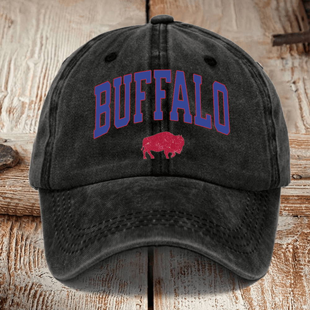 Buffalo Football Vintage Hat Game Day Buffalo Bills Merch Football Lover Gifts